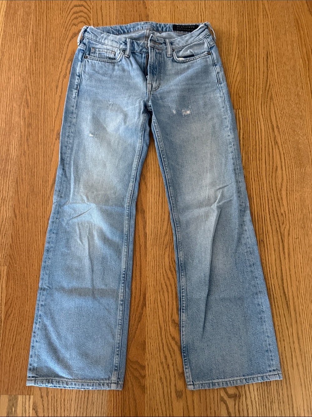 All Saints Belle straight leg jeans